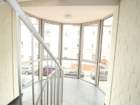 Treppenhaus mit Erker